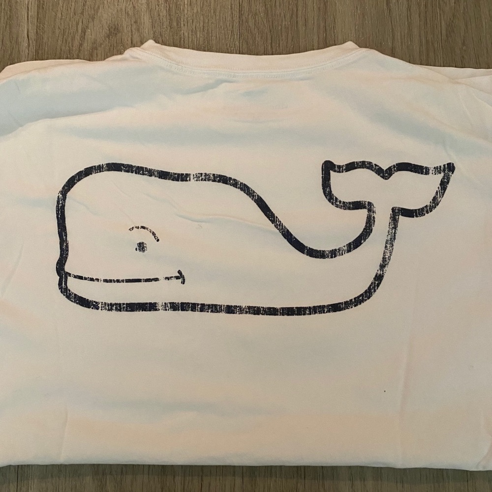 Vineyard Vines White Long Sleeve Shirt